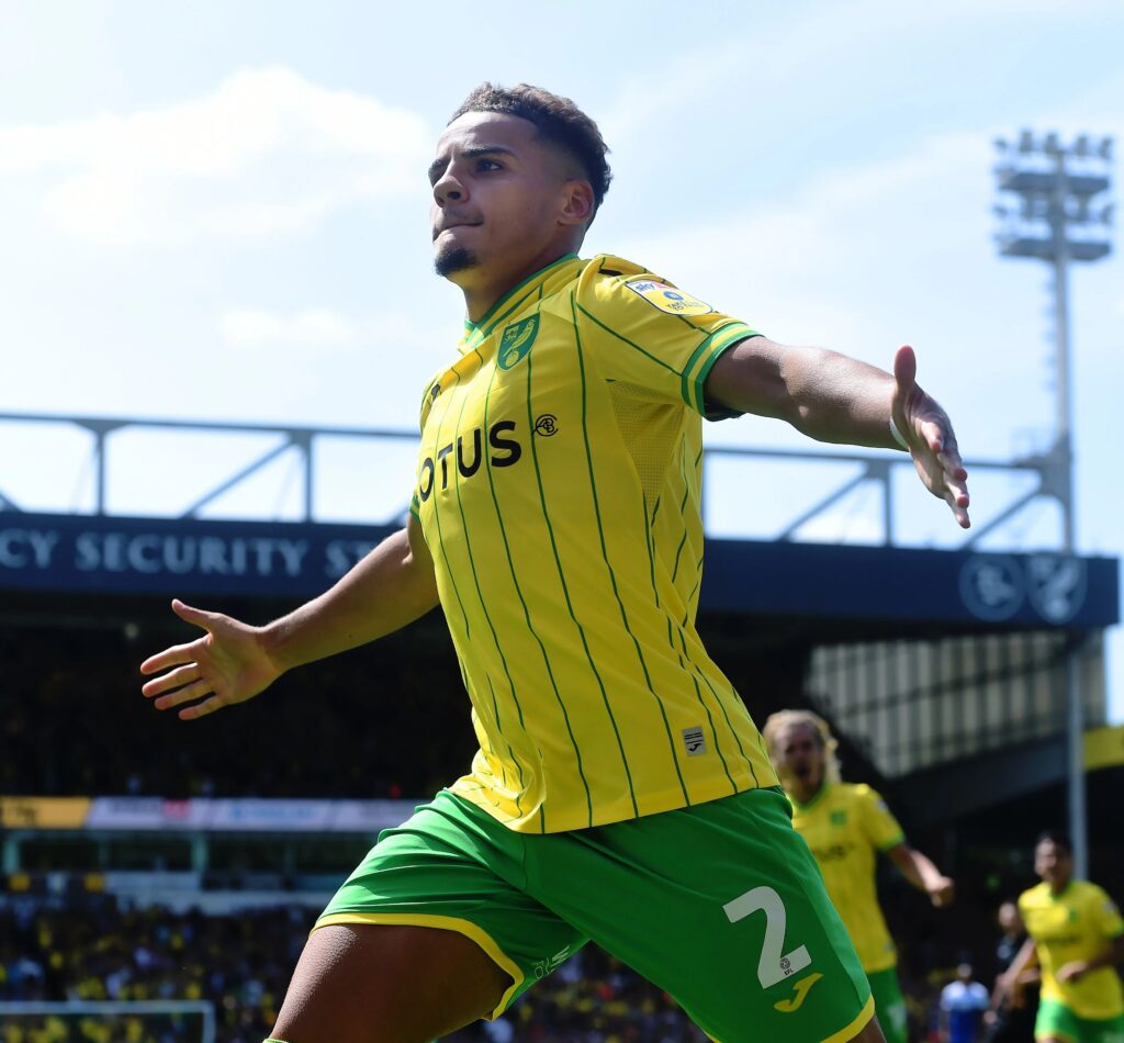 Max Aarons del Norwich è un giovane talento inglese