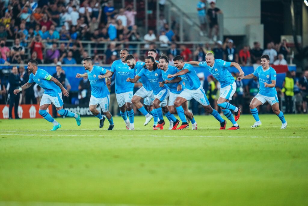 Il Manchester City vince la Supercoppa Europea