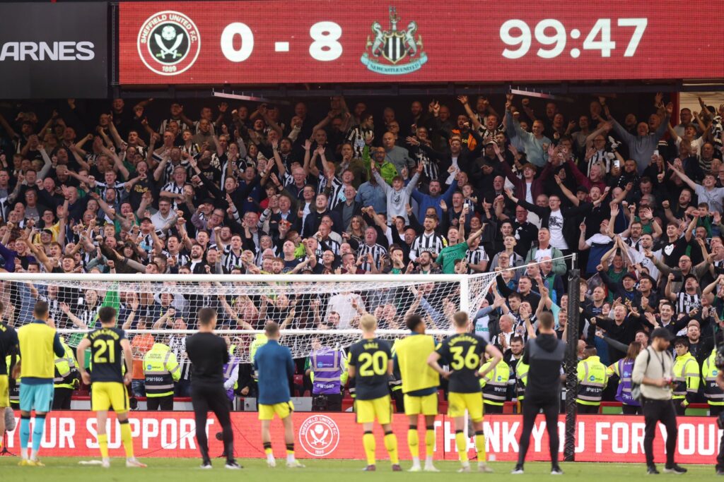 Le vittorie del Newcastle in Premier League con tanti goal
