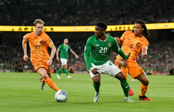 L'Irlanda perde contro l'Olanda nella gara di qualificazione ad Euro 2024